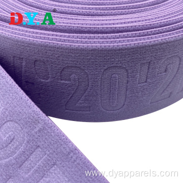 esign Custom logo elastic sport bands with silicone